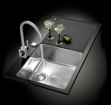 glass sinks. Kubus KBV Glass Sink